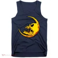 Sickle Moon Skull Tank Top thumb 0