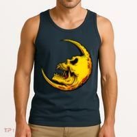 Sickle Moon Skull Tank Top thumb 3