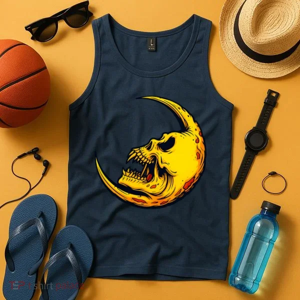 Sickle Moon Skull Tank Top