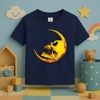Sickle Moon Skull Toddler T-Shirt thumb 3