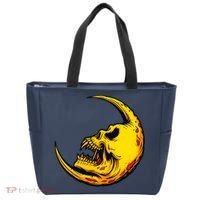 Sickle Moon Skull Tote Bag thumb 0