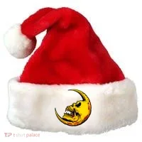 Sickle Moon Skull Santa Hat thumb 0