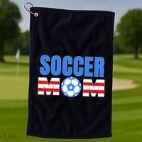 Soccer Mom Golf Towel thumb 1