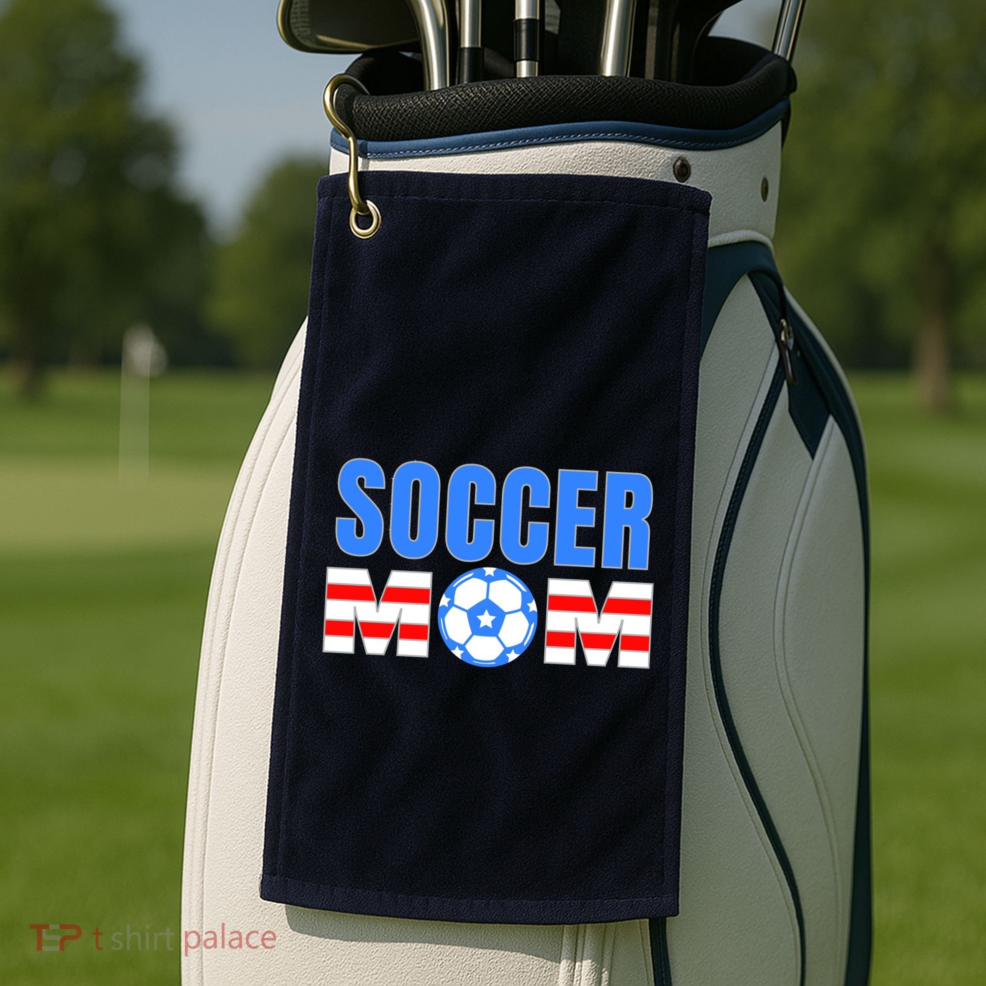 Soccer Mom Golf Towel