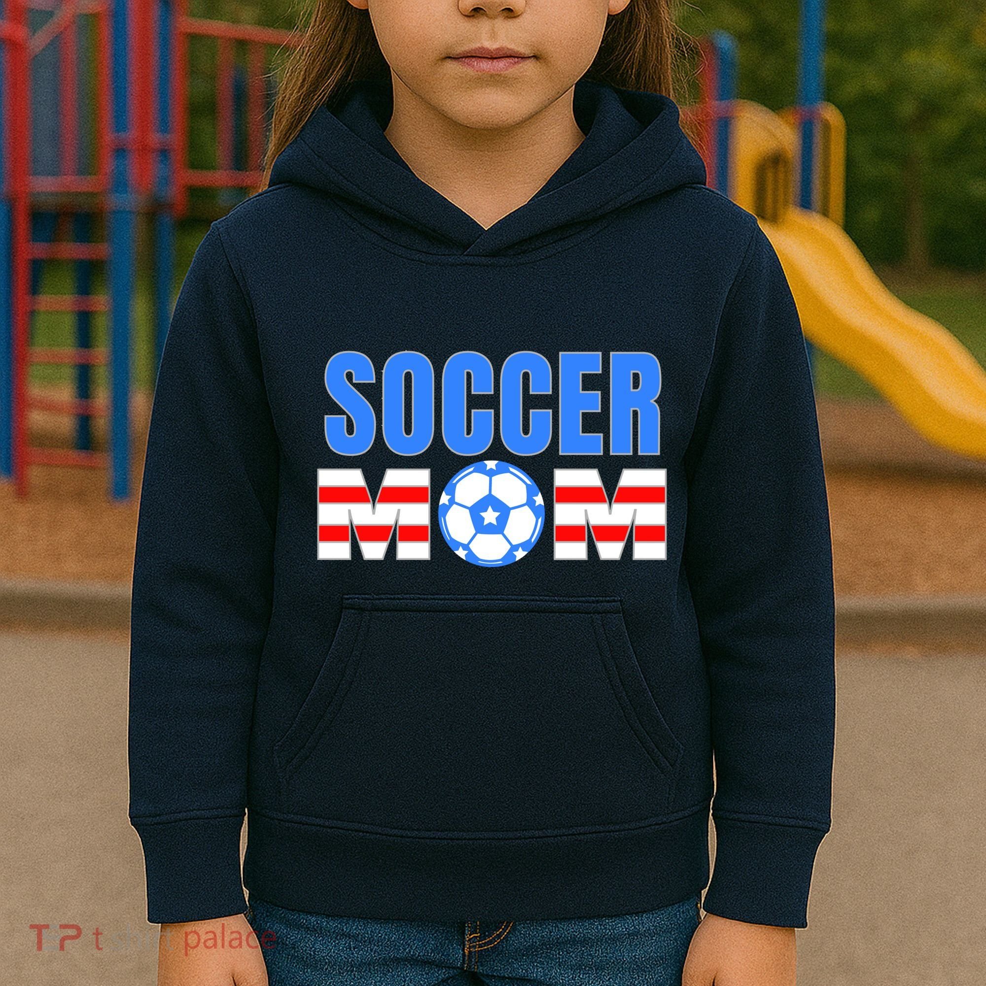 Soccer Mom Kids Hoodie
