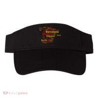 Spain Map Silhouette Towns Cities Madrid Travel Espana Visor thumb 0