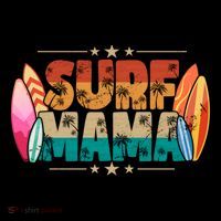 Surf Mama Surfer Mommy Mom Summer Beach Vibes Surfing Funny Gift Coffee Mug thumb 5