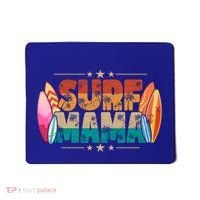 Surf Mama Surfer Mommy Mom Summer Beach Vibes Surfing Funny Gift Mousepad thumb 0