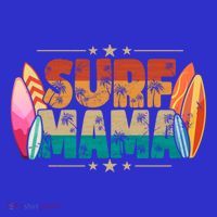 Surf Mama Surfer Mommy Mom Summer Beach Vibes Surfing Funny Gift Baby Bodysuit thumb 2