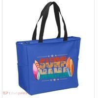Surf Mama Surfer Mommy Mom Summer Beach Vibes Surfing Funny Gift Tote Bag thumb 2