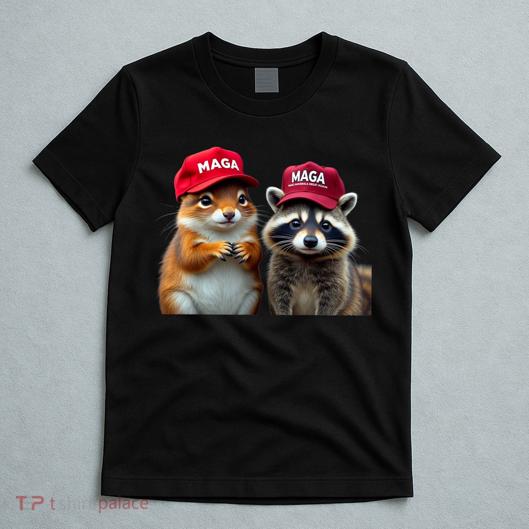 Social Media Star Peanut The Squirrel & Fred The Raccoon T-Shirt