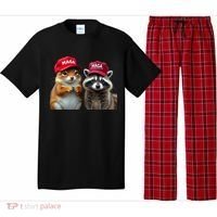 Social Media Star Peanut The Squirrel & Fred The Raccoon Pajama Set thumb 0
