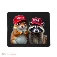 Social Media Star Peanut The Squirrel & Fred The Raccoon Mousepad thumb 0