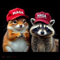 Social Media Star Peanut The Squirrel & Fred The Raccoon Tank Top thumb 6