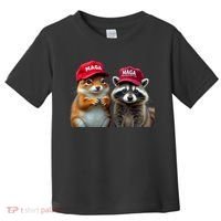 Social Media Star Peanut The Squirrel & Fred The Raccoon Toddler T-Shirt thumb 0
