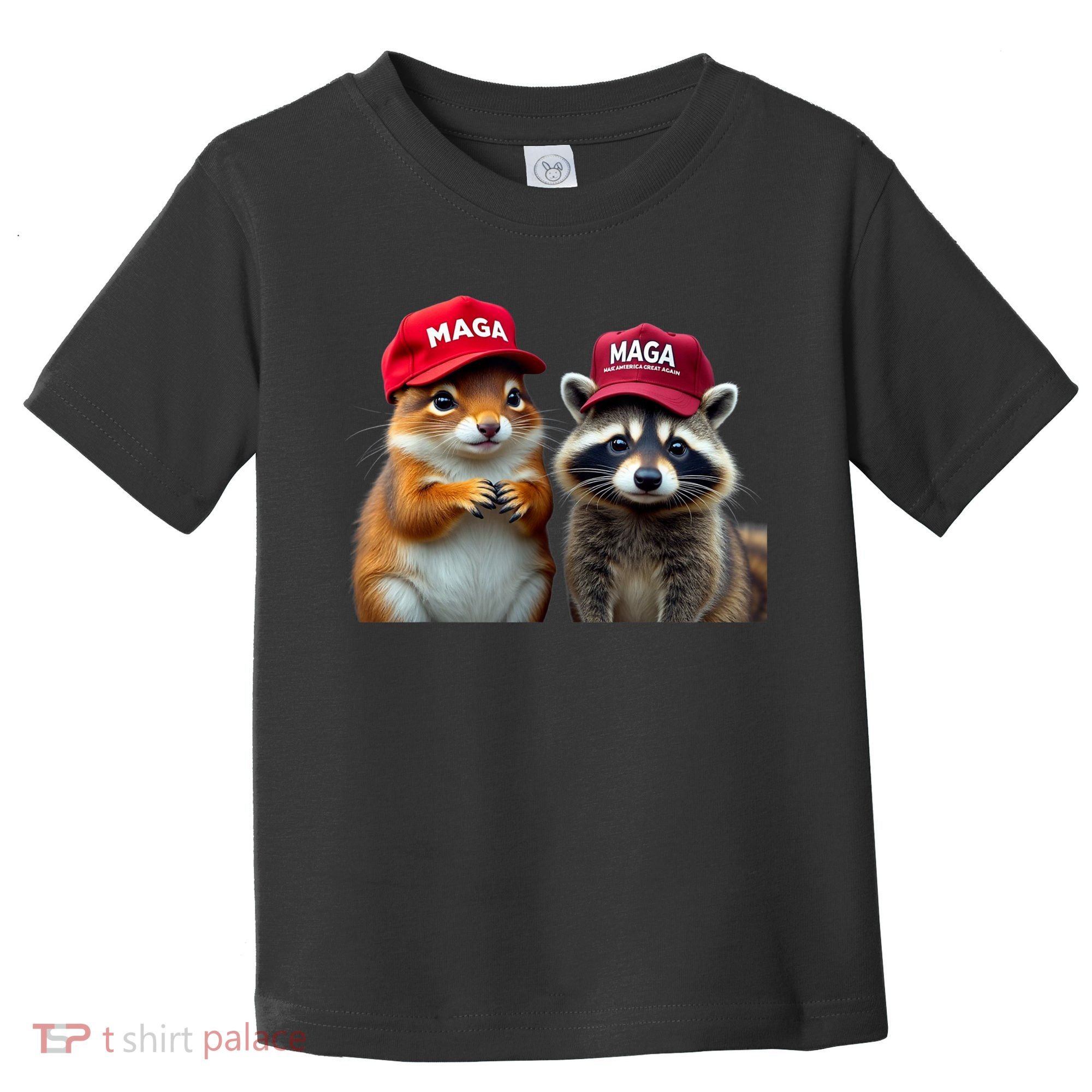 Social Media Star Peanut The Squirrel & Fred The Raccoon Toddler T-Shirt