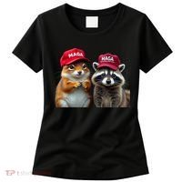 Social Media Star Peanut The Squirrel & Fred The Raccoon Women's T-Shirt thumb 0