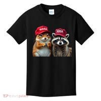 Social Media Star Peanut The Squirrel & Fred The Raccoon Kids T-Shirt thumb 0