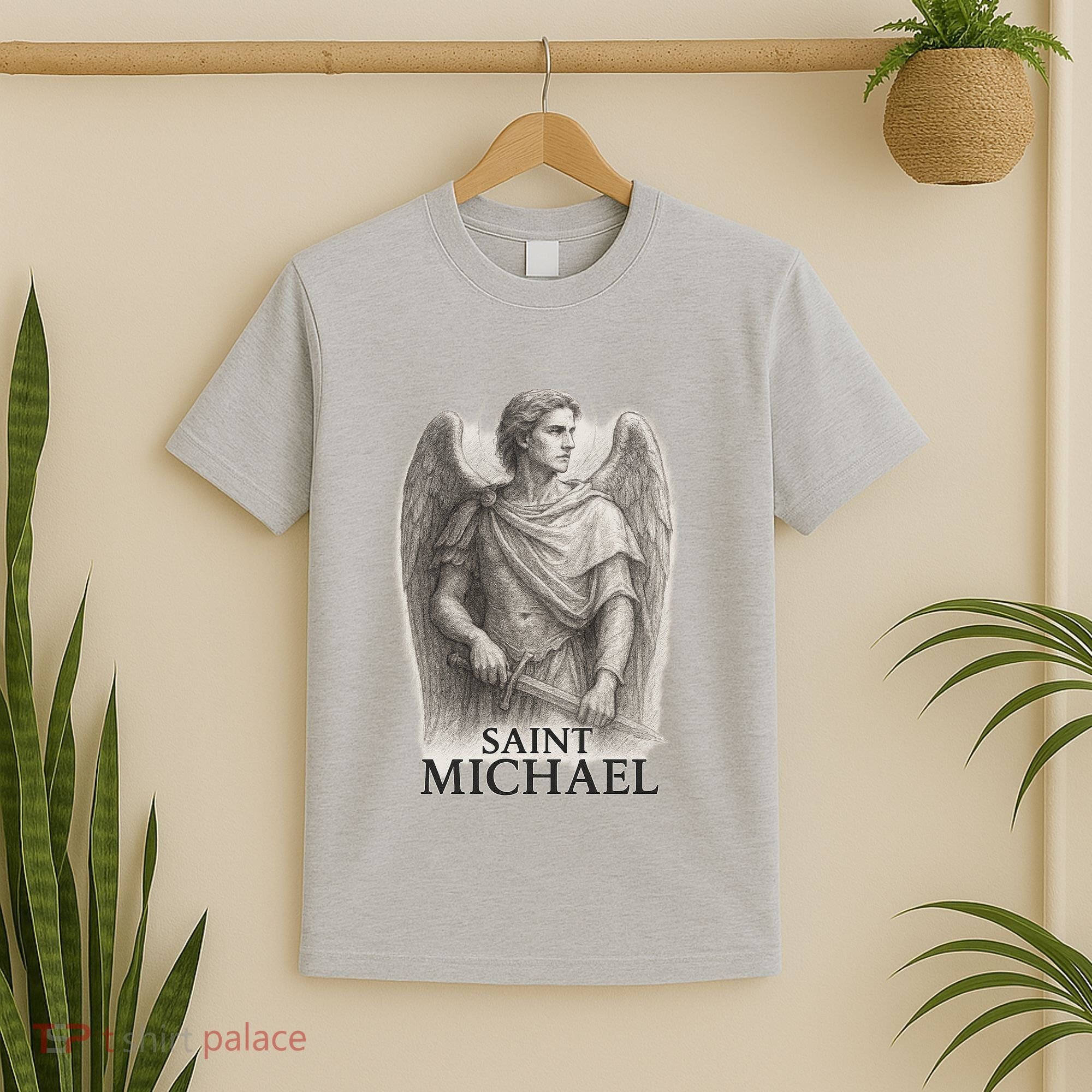 Saint Michael Sketch T-Shirt