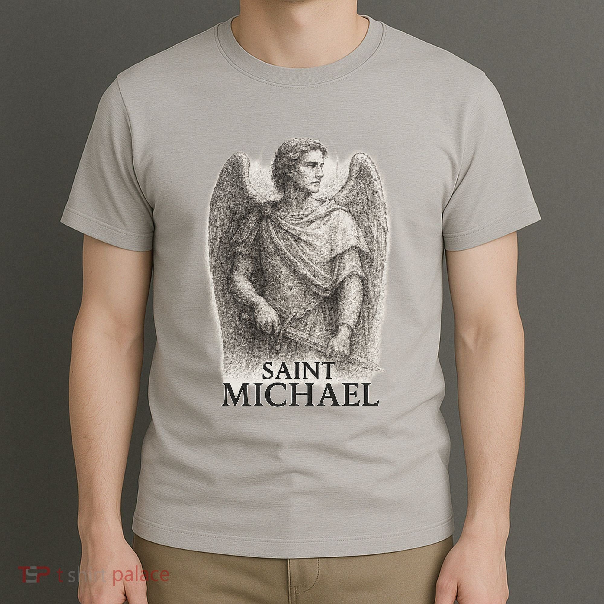 Saint Michael Sketch T-Shirt