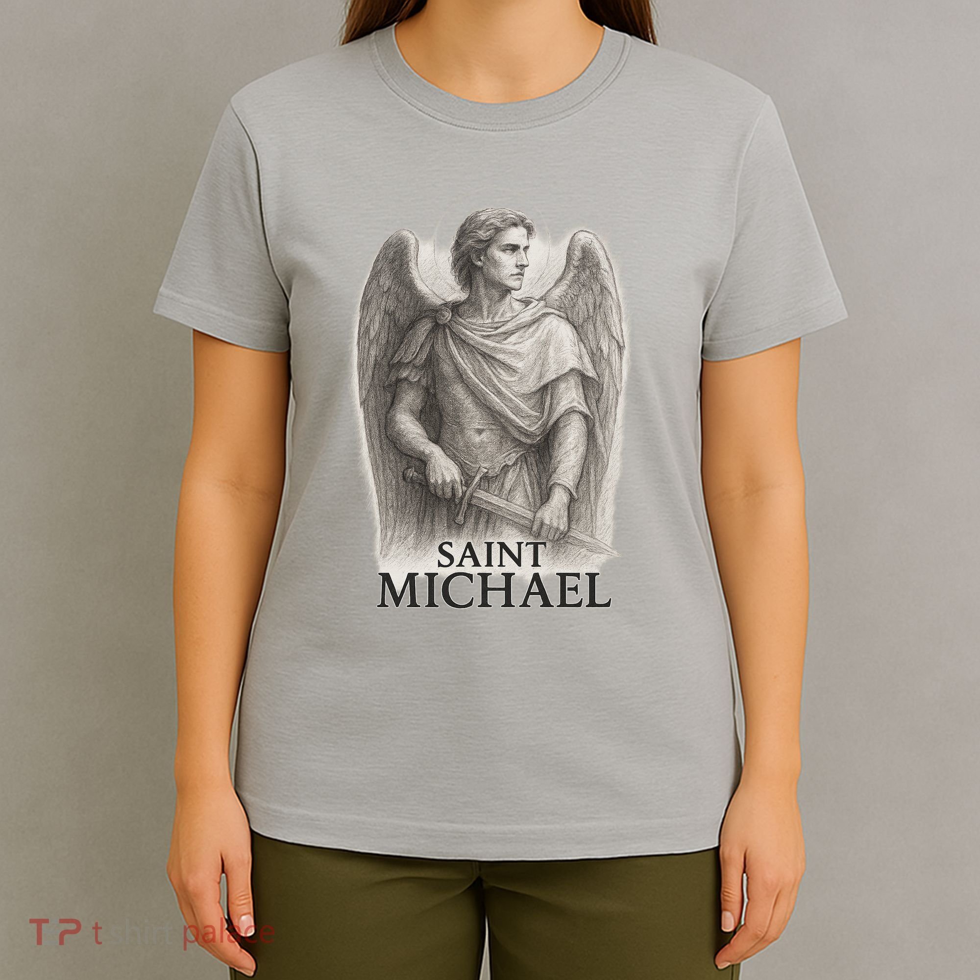Saint Michael Sketch T-Shirt