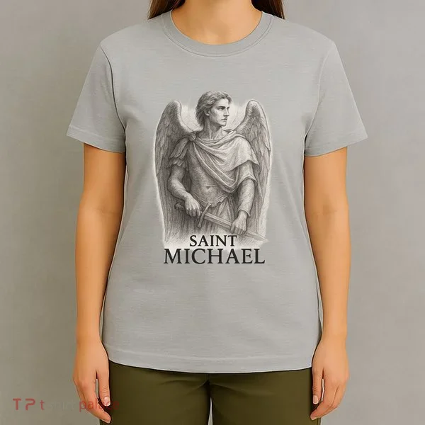Saint Michael Sketch T-Shirt