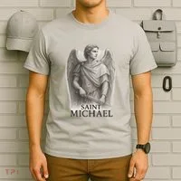 Saint Michael Sketch T-Shirt thumb 6