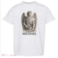 Saint Michael Sketch Toddler T-Shirt thumb 0