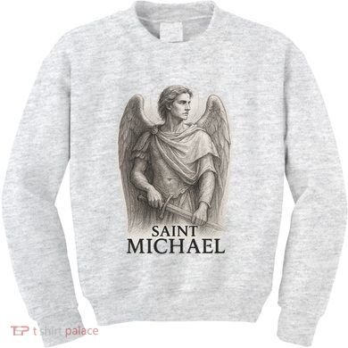 Saint Michael Sketch Kids Sweatshirt