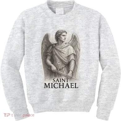 Saint Michael Sketch Kids Sweatshirt