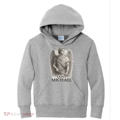 Saint Michael Sketch Kids Hoodie