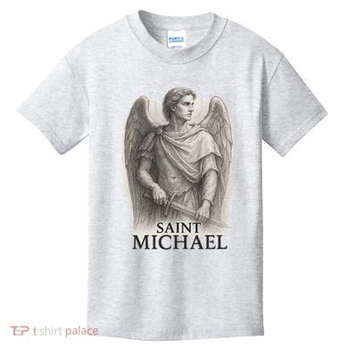 Saint Michael Sketch Kids T-Shirt