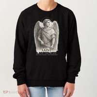 Saint Michael Sketch Women's Sweatshirt thumb 0