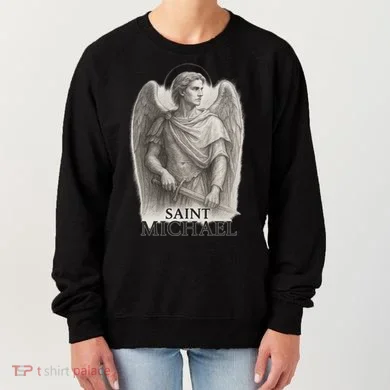 Saint Michael Sketch Women's Sweatshirt