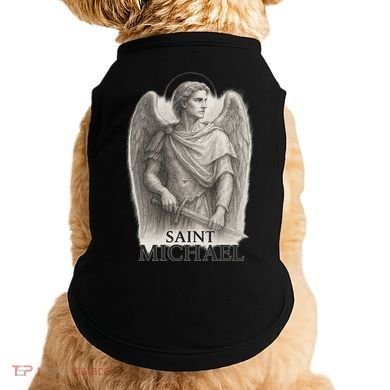 Saint Michael Sketch Doggie Tank