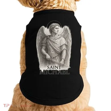 Saint Michael Sketch Doggie Tank