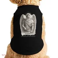 Saint Michael Sketch Doggie Tank thumb 0