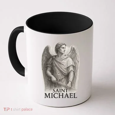 Saint Michael Sketch Coffee Mug