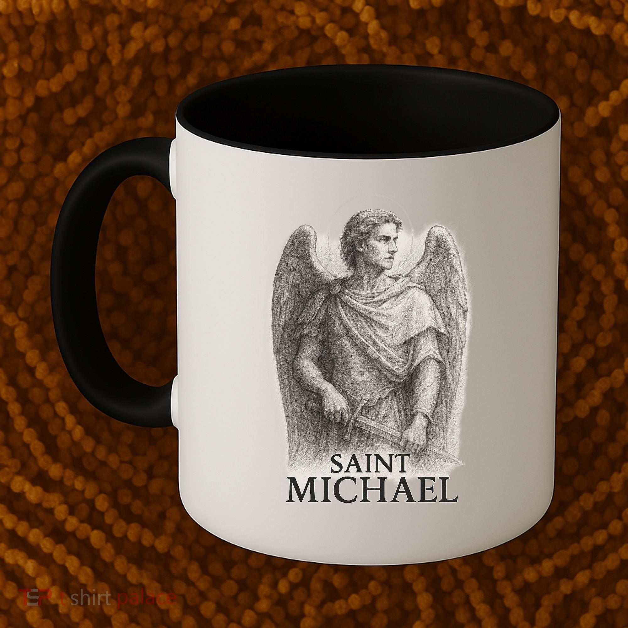 Saint Michael Sketch Coffee Mug