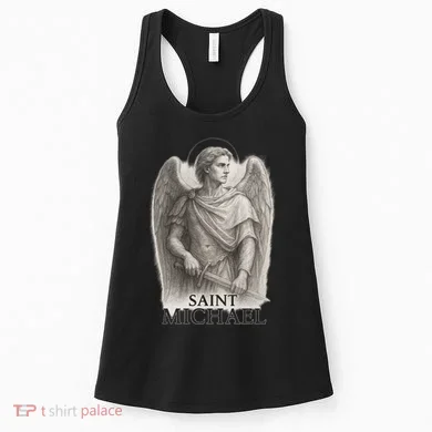 Saint Michael Sketch Women's Tank Top