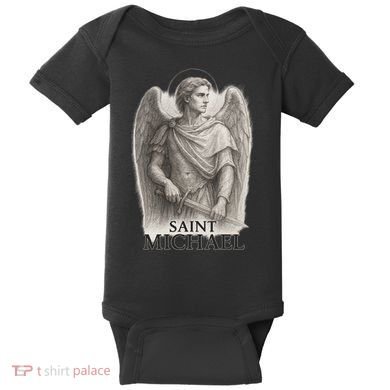 Saint Michael Sketch Baby Bodysuit