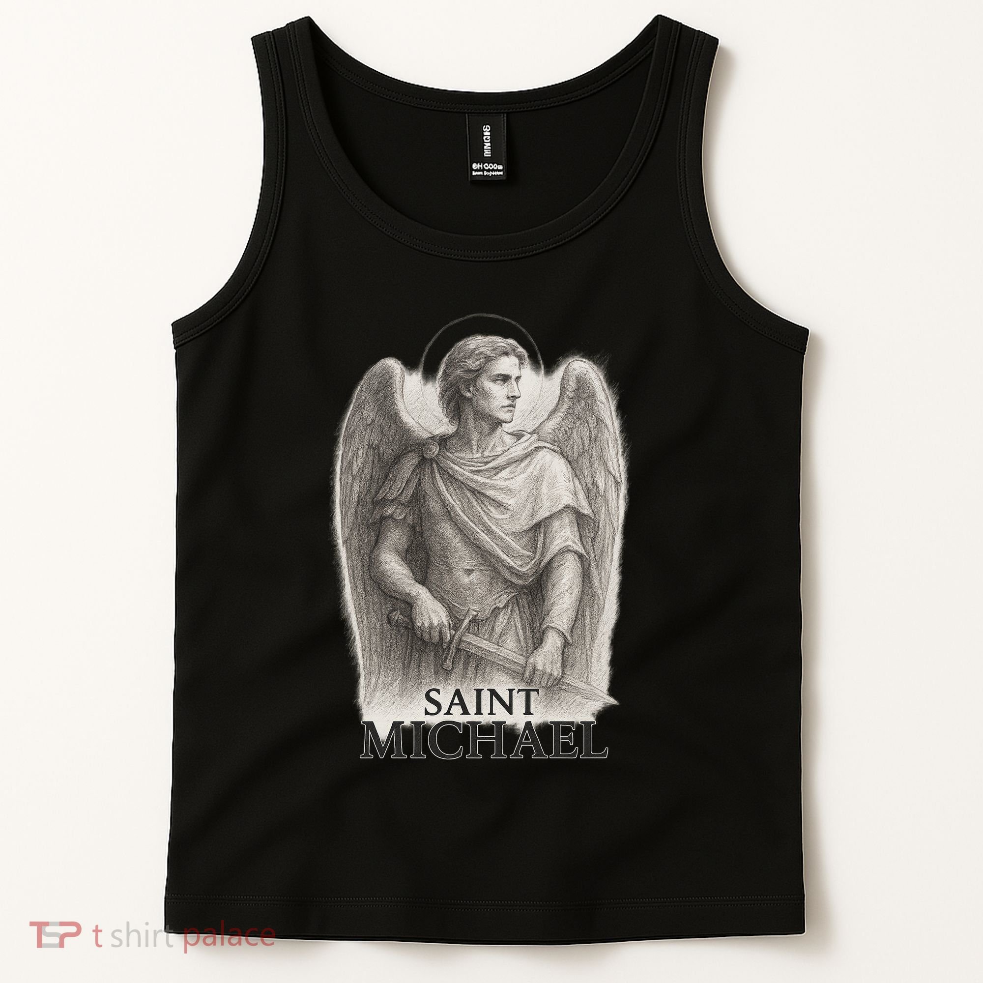 Saint Michael Sketch Tank Top