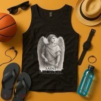 Saint Michael Sketch Tank Top thumb 4