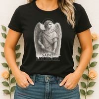 Saint Michael Sketch Women's T-Shirt thumb 2