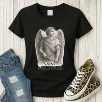 Saint Michael Sketch Women's T-Shirt thumb 3