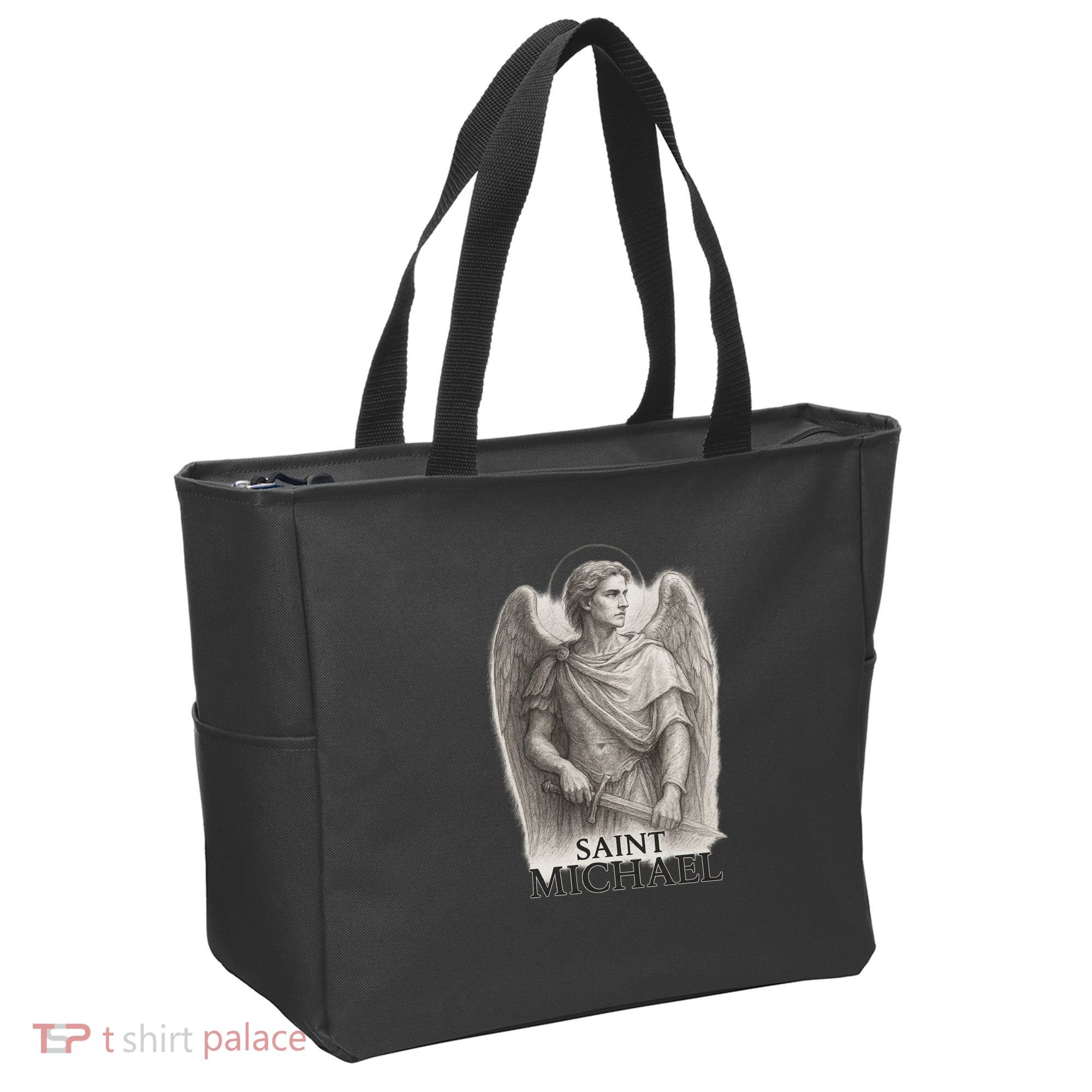 Saint Michael Sketch Tote Bag