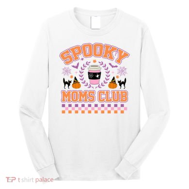 Spooky Mama Social Club Long Sleeve Shirt