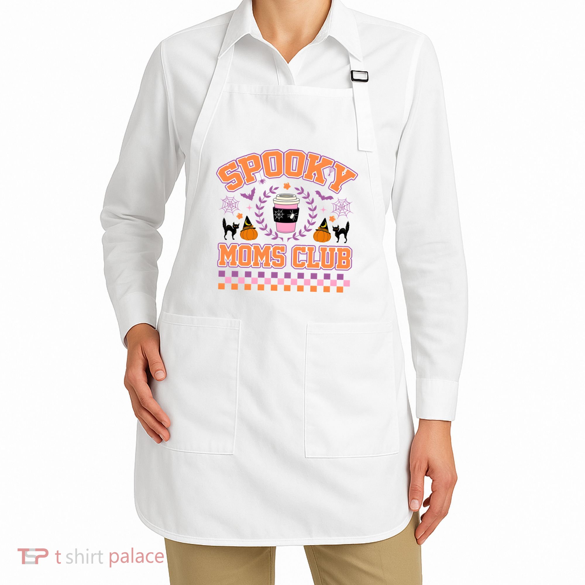 Spooky Mama Social Club Apron