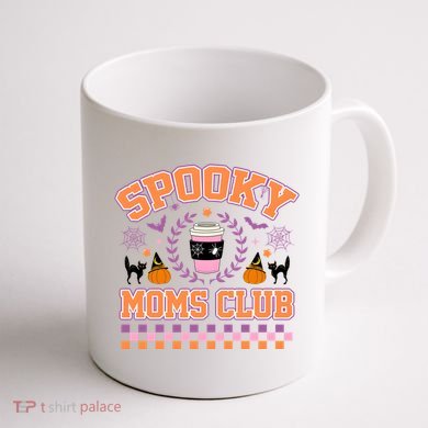Spooky Mama Social Club Coffee Mug back
