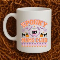 Spooky Mama Social Club Coffee Mug thumb 2